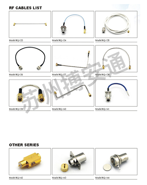 RF CABLE LIS T / OTHER SERIES